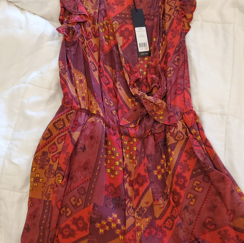 BCBG Maxazria Folklore Romper